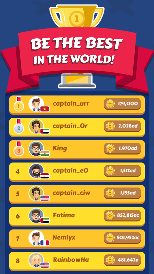 #6. Merge Planes Idle Tycoon (iOS) Bởi: Baxter Games Newcastle Limited