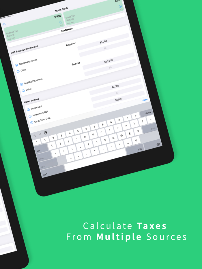 Taxes Suck USA Tax Calculator