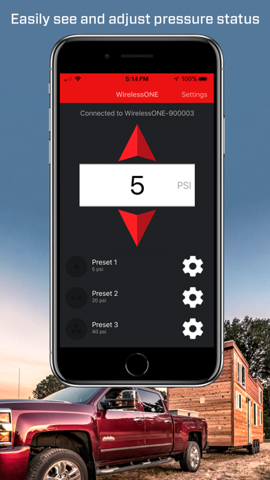 Air Lift WirelessOne Screenshot