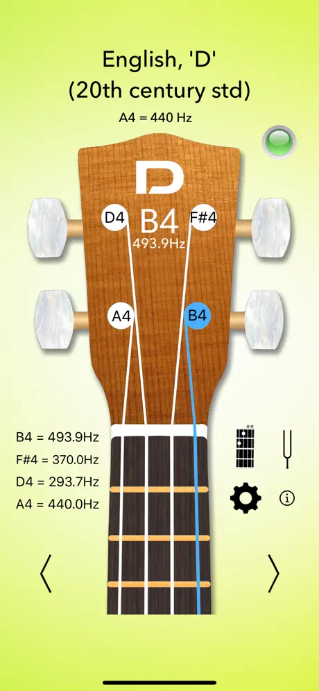 Accordatore di Ukulele Basic