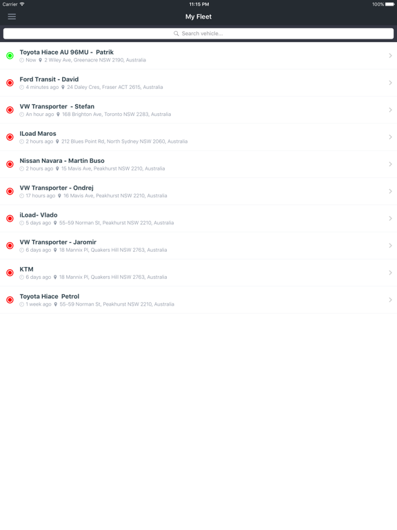 Screenshot #4 pour Fleetlog