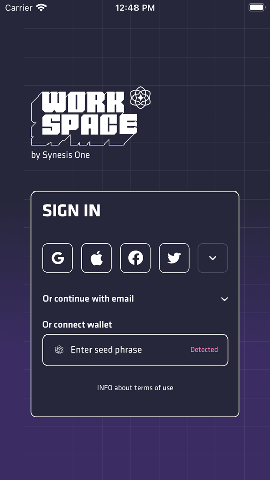 Synesis Workspace - 1.1.3 - (iOS)
