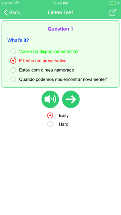 Learn Brazilian Portuguese Screenshot