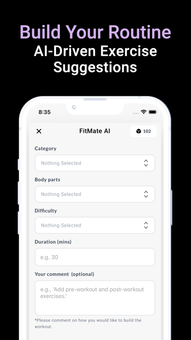 FitMate AI: Workout Partner Screenshot