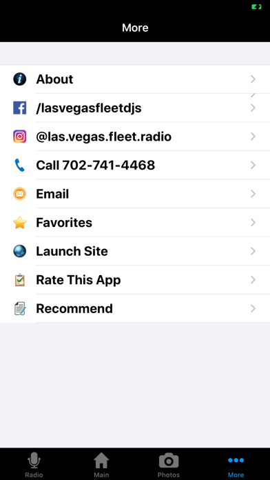 Las Vegas Fleet Radio Screenshot