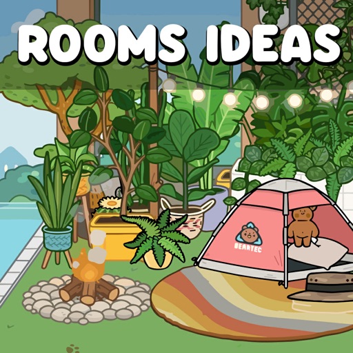 Toca Rooms ideas & coloring Icon