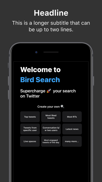 Bird search Screenshots
