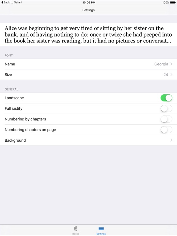 Screenshot #6 pour Novel Lite e-books reader