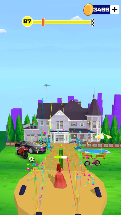 Money Rush Run - Moneygun Run Screenshot