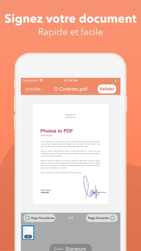 Convertisseur Photos en PDF