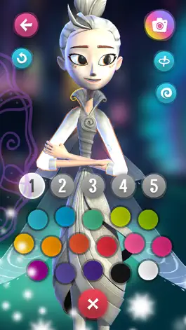 Game screenshot FairyTeens. Magic 3D Coloring hack