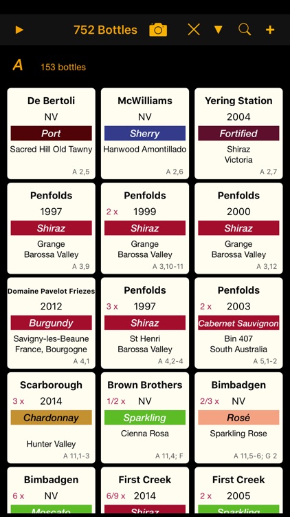 Personal Wine Cellar Database