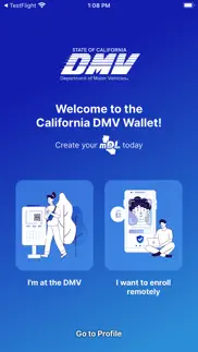 ca dmv wallet iphone screenshot 1