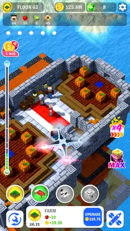 Game screenshot Tower Craft 3D - Idle Building mod apk