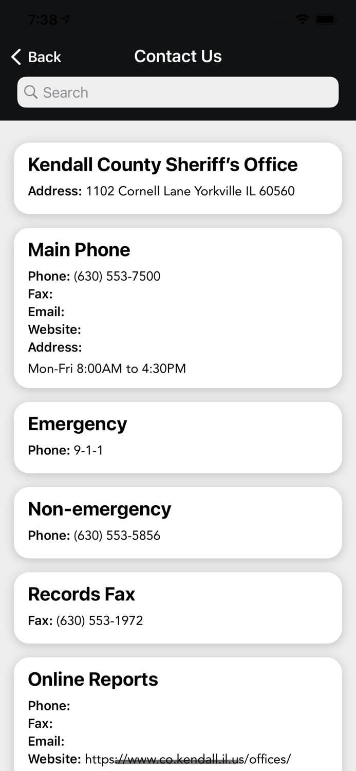 Kendall County Sheriffs Office