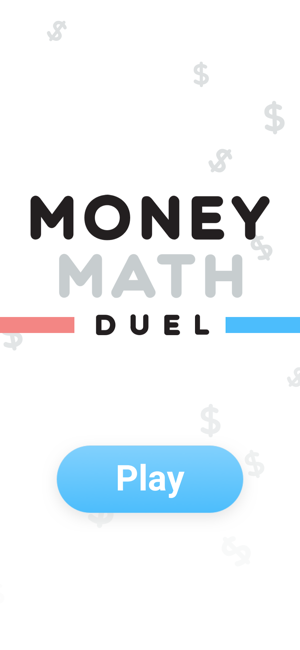 ‎Math Duel: Money Practice Tool Screenshot