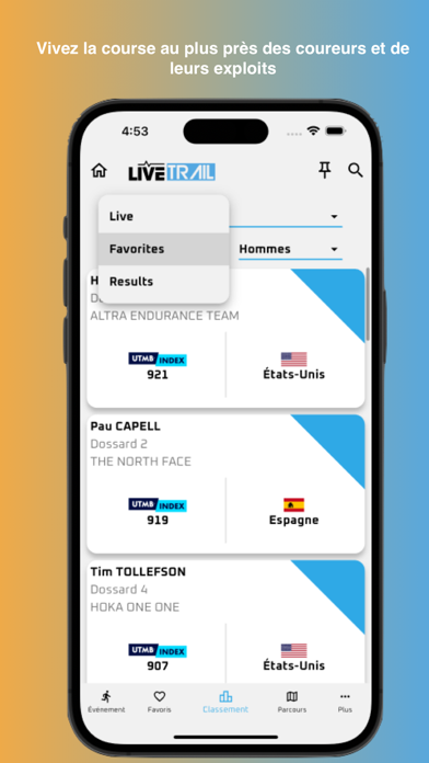 LiveTrail Screenshot