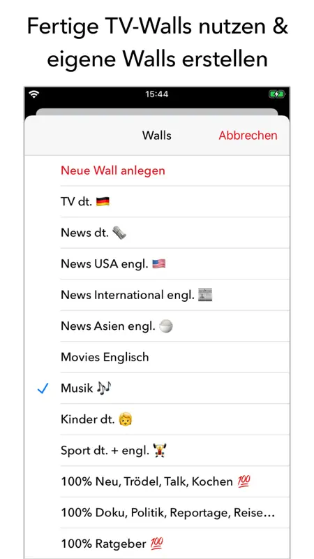 Live TV Fernsehen IP TV screenshot 4 of 6