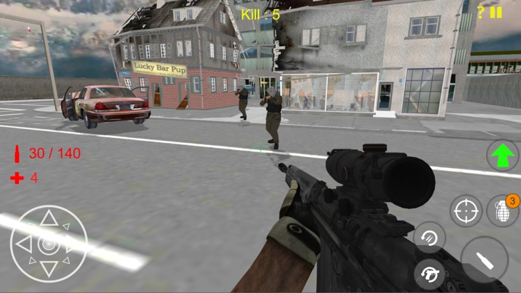 Terrorist Shooting Strike Game