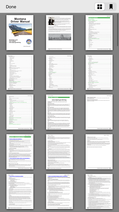 Montana DMV Test Prep Screenshot