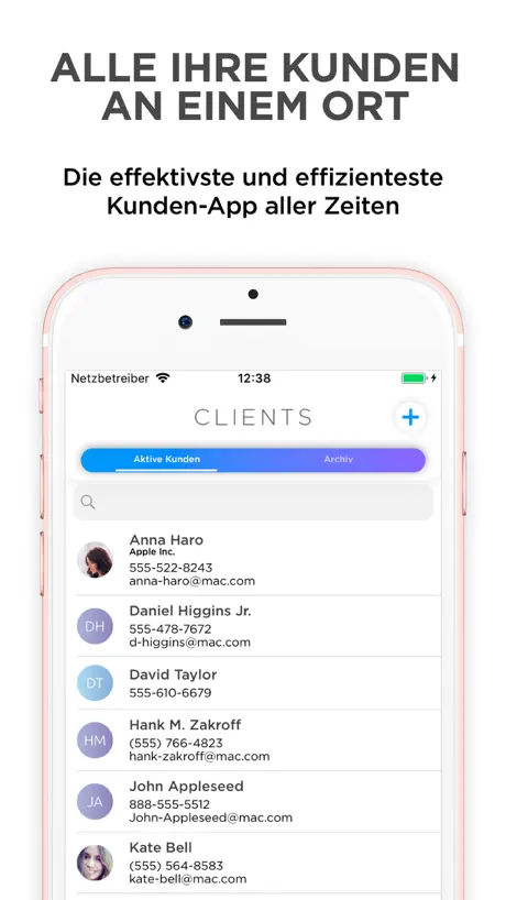 Kunden — Ihre Kundendatenbank