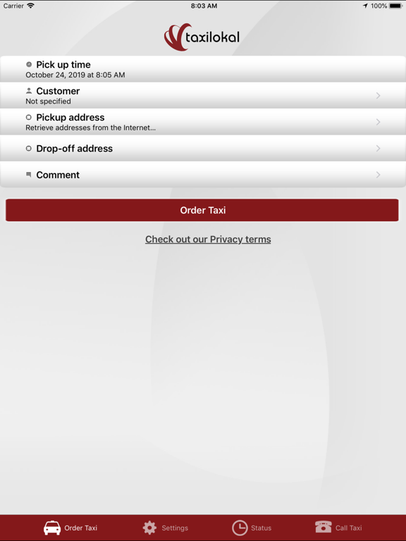 Screenshot #4 pour TaxiLokal