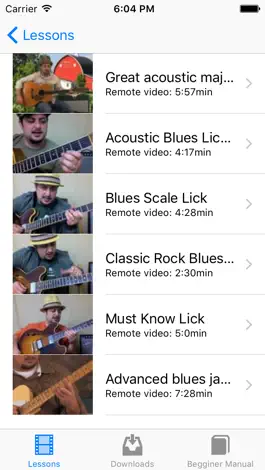 Game screenshot Blues Guitar Licks Lessons apk