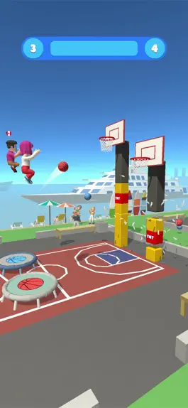 Game screenshot Jump Up 3D: Basketball Game hack