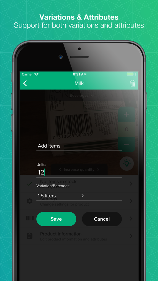 #4. Qolly - Inventory made simple (iOS) 由: Qolly