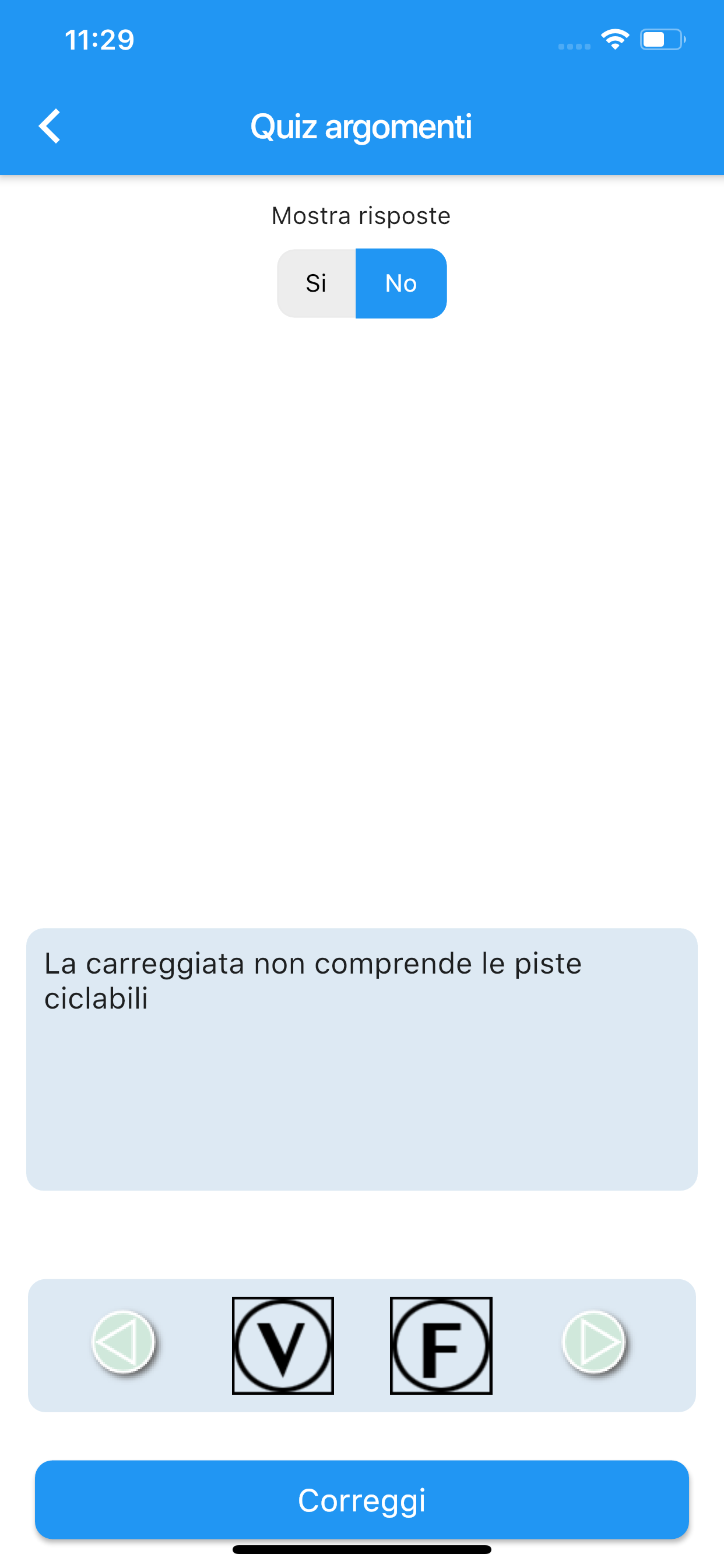 Piattaforma Quiz