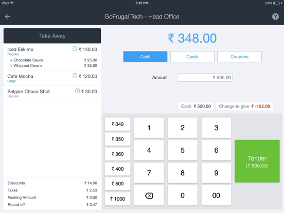 Screenshot #5 pour ServQuick-QSR,Food truck,Cafe