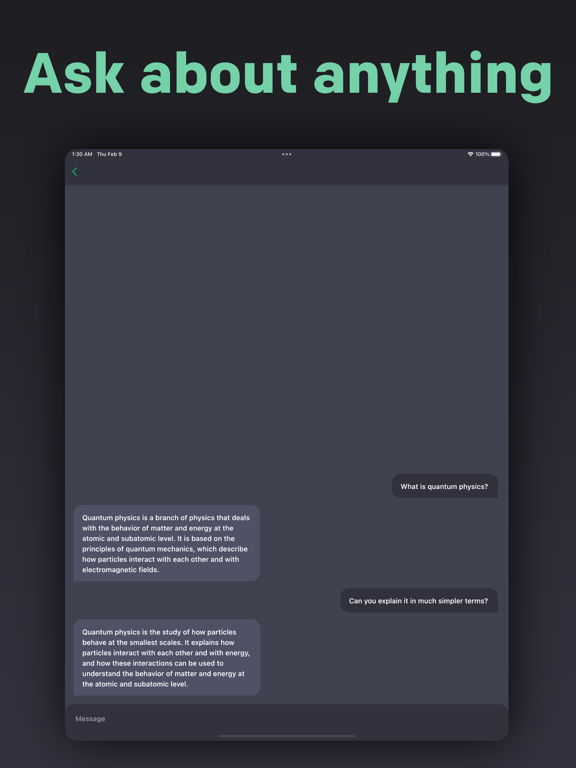 Screenshot #6 pour ChatWizard - AI Chat Bot