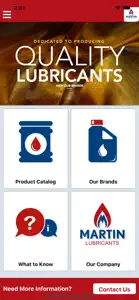 Martin Lubricants Catalog screenshot #1 for iPhone