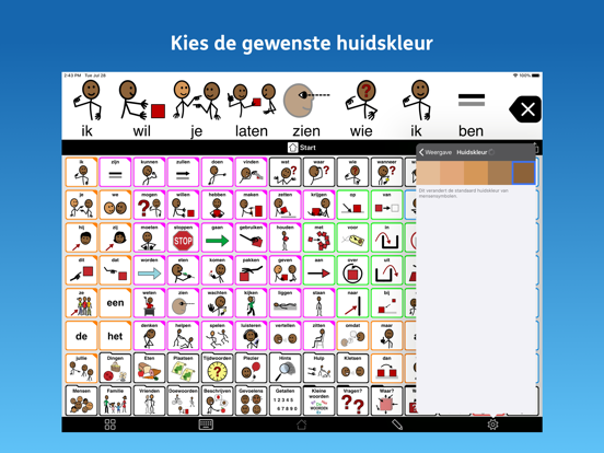 Proloquo2Go iPad app afbeelding 4