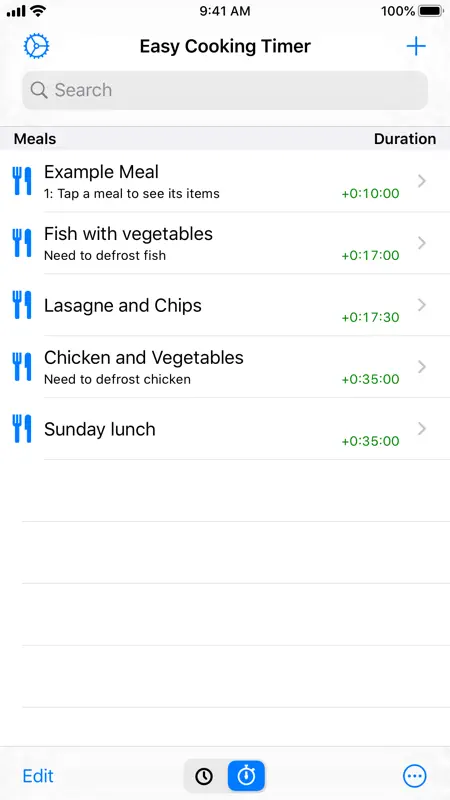 Easy Cooking Timer screenshot 2 of 5