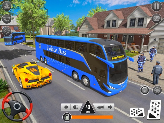 Police Bus Driving Simulatorのおすすめ画像5