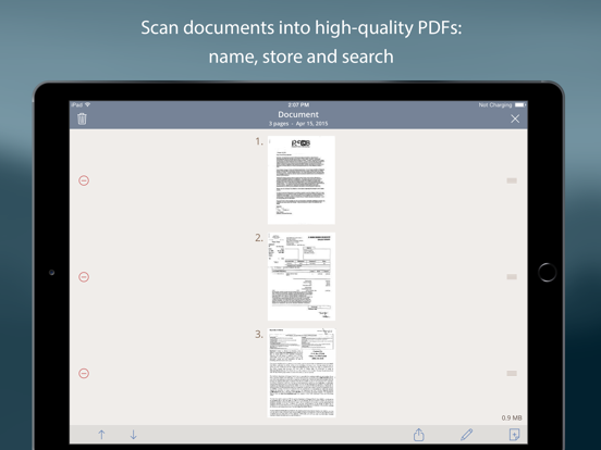 TurboScan™ Pro: PDF scanner iPad app afbeelding 3