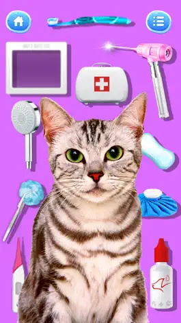 Game screenshot Cat Games: Pet Vet Doctor Care mod apk