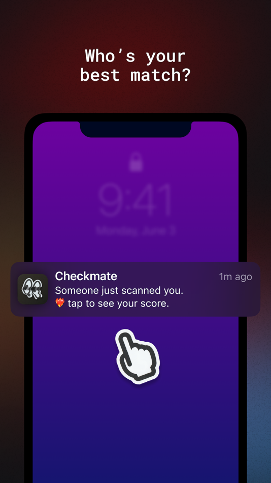 #5. Checkmate - scan your friends (iOS) 由: Marriage Pact