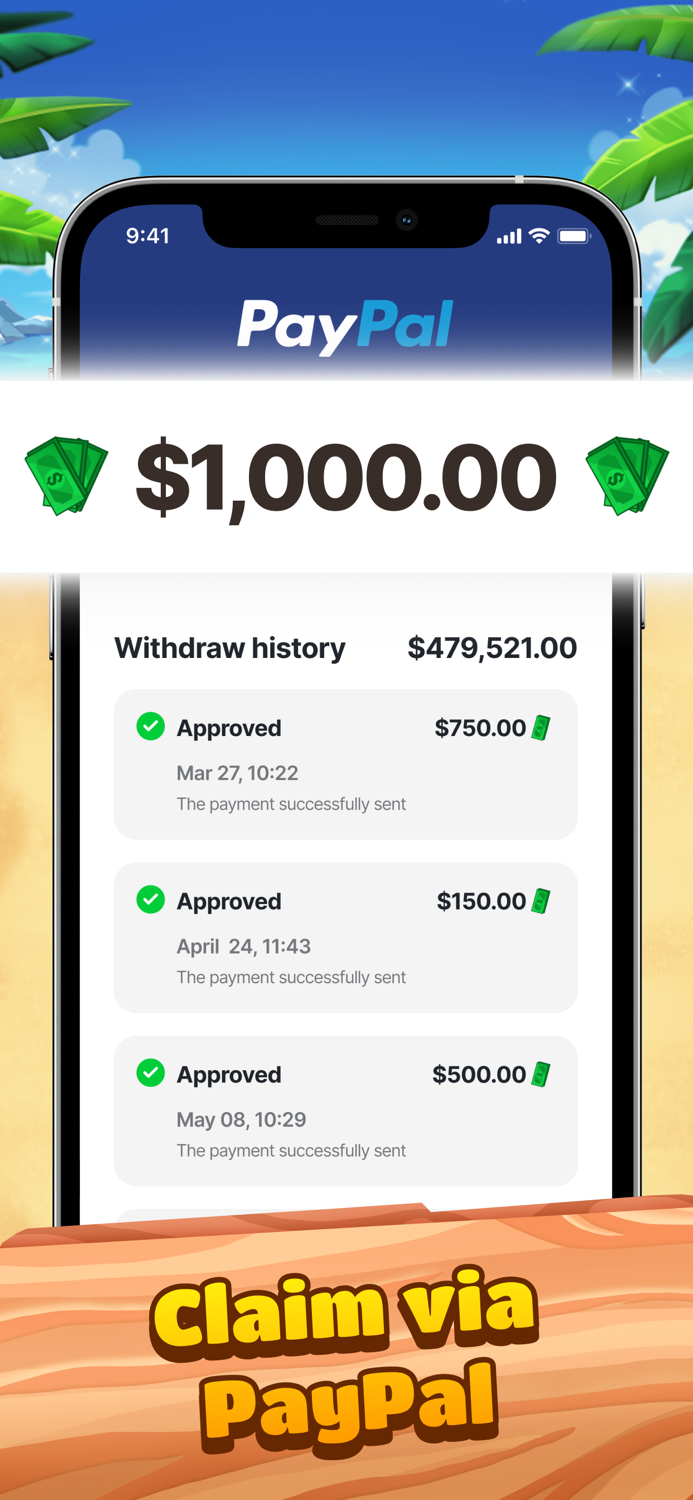 Tropical Crush Match-3 Game