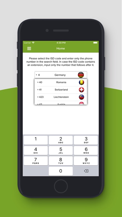 Screenshot #1 pour Mobile Number Operator Tracker