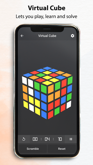 toys Cube Solver & Timer Screenshot