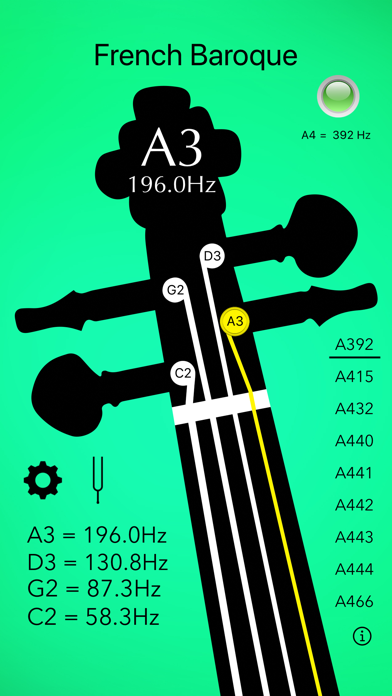 Screenshot #3 pour Accordeur de Violoncelle