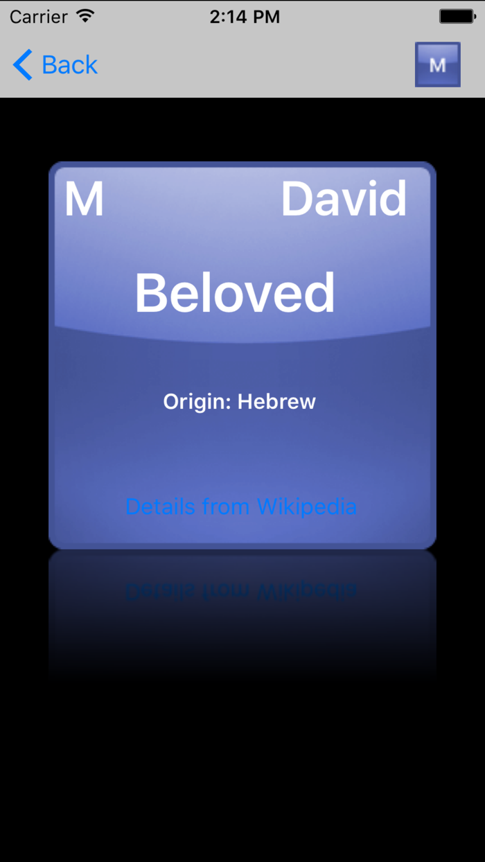 Baby Names - English