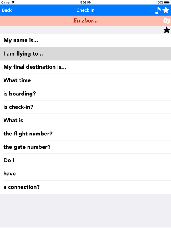 English to Romanian Translator iPad screenshot 4 - Travel app