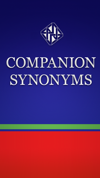 Companion Synonyms Screenshot