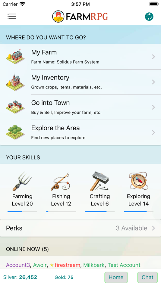#1. Farm RPG: Semi-Idle MMORPG (iOS) От: Magic & Wires LLC