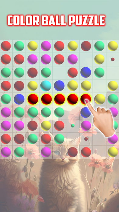 Lines 98: Color Ball Puzzle Screenshot