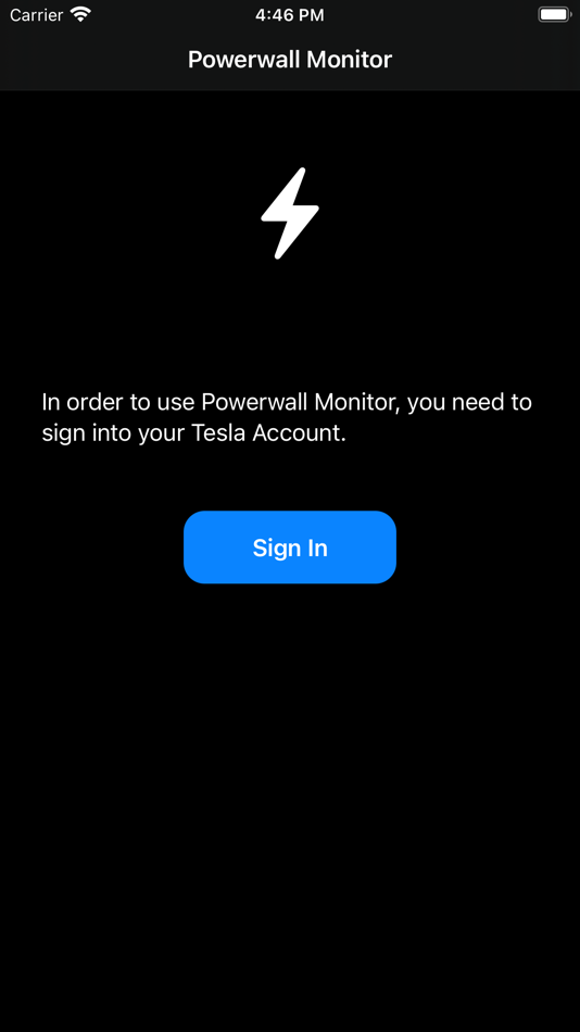 #2. Powerwall Monitor (iOS) By: Fantastic Sprinkles Pty Ltd