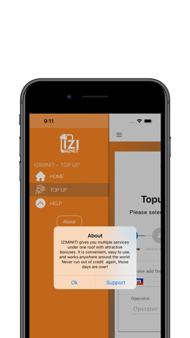 IZI MINIT - Top Up Screenshot